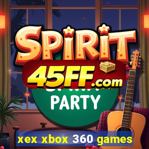xex xbox 360 games